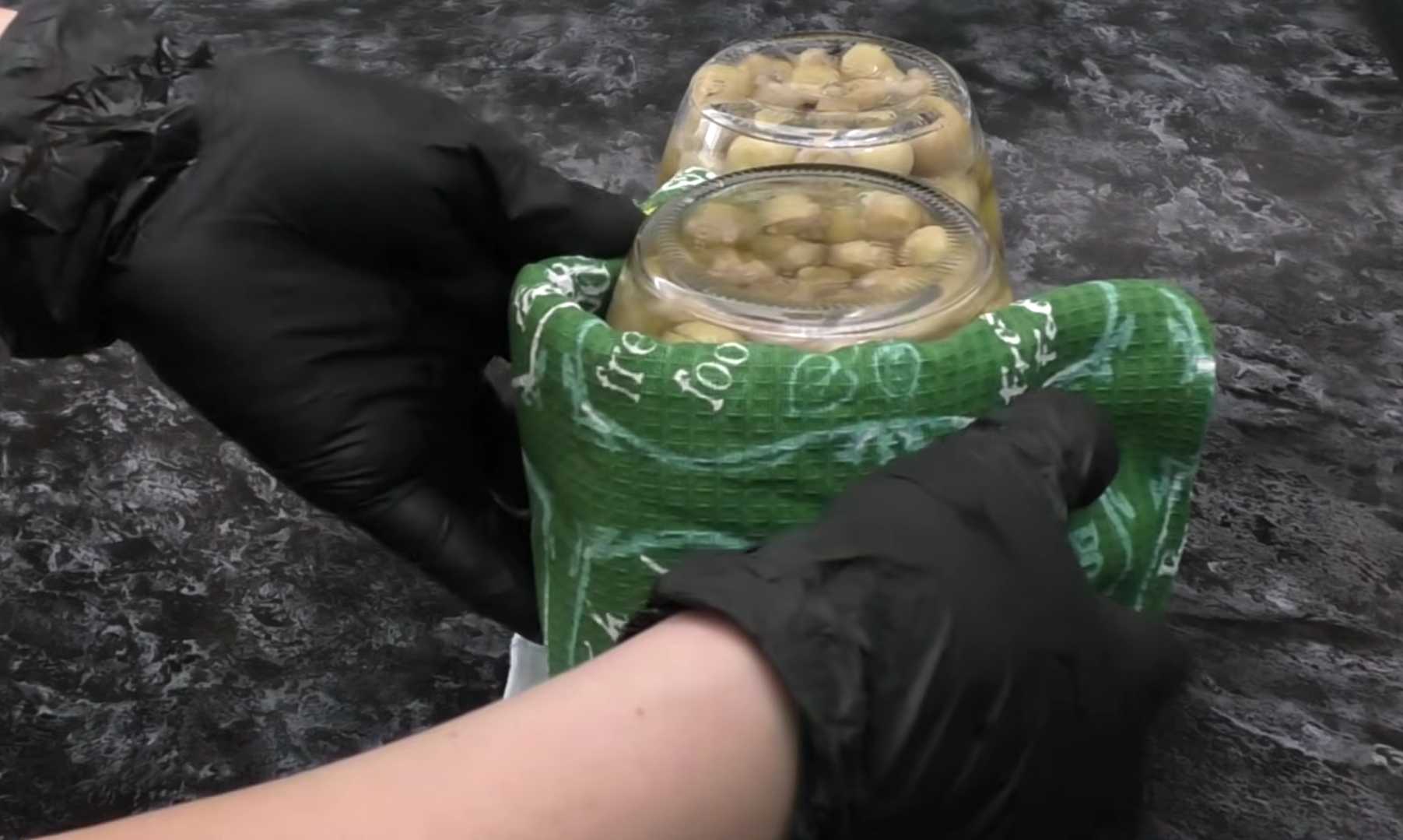 Маринованные шампиньоны на зиму-Шаг 7