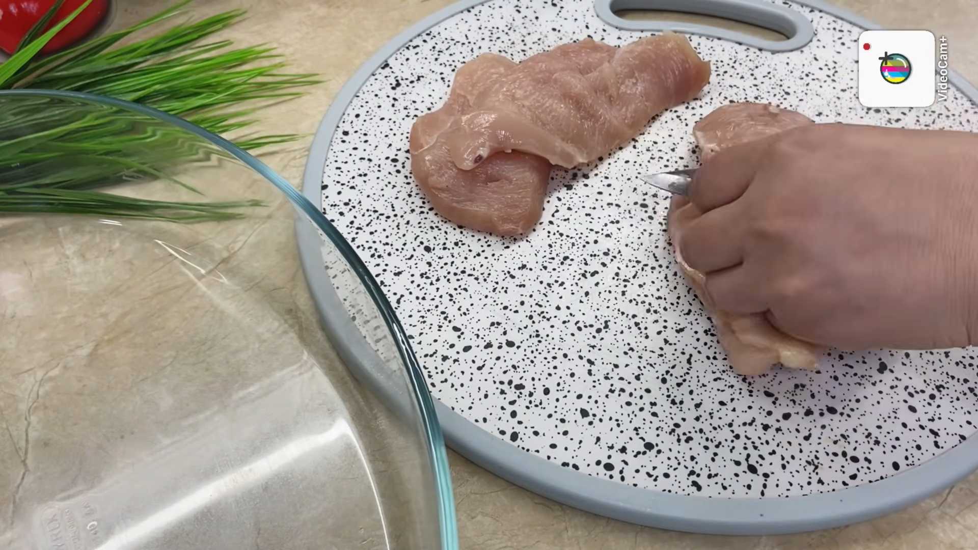 Салат Цезарь с огурцами-Шаг 1