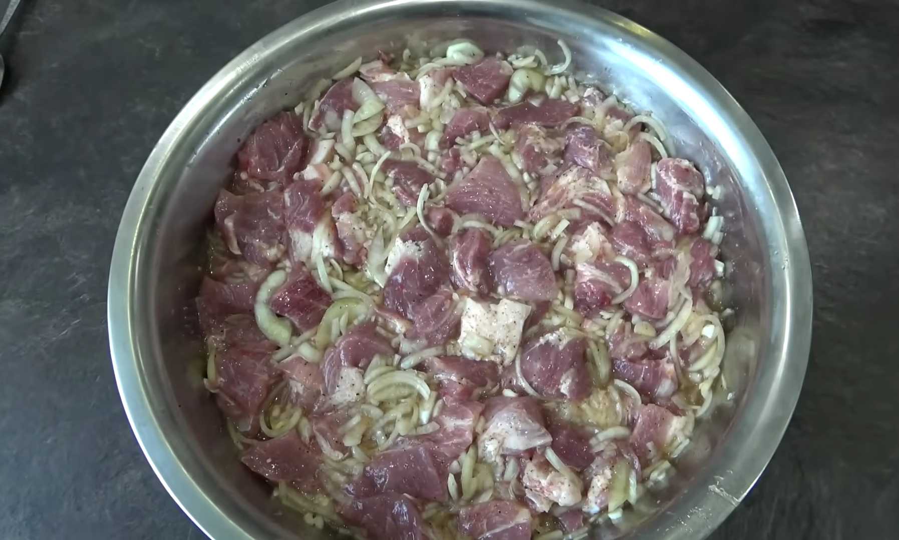 Маринад для шашлыка на минералке — Шаг 6