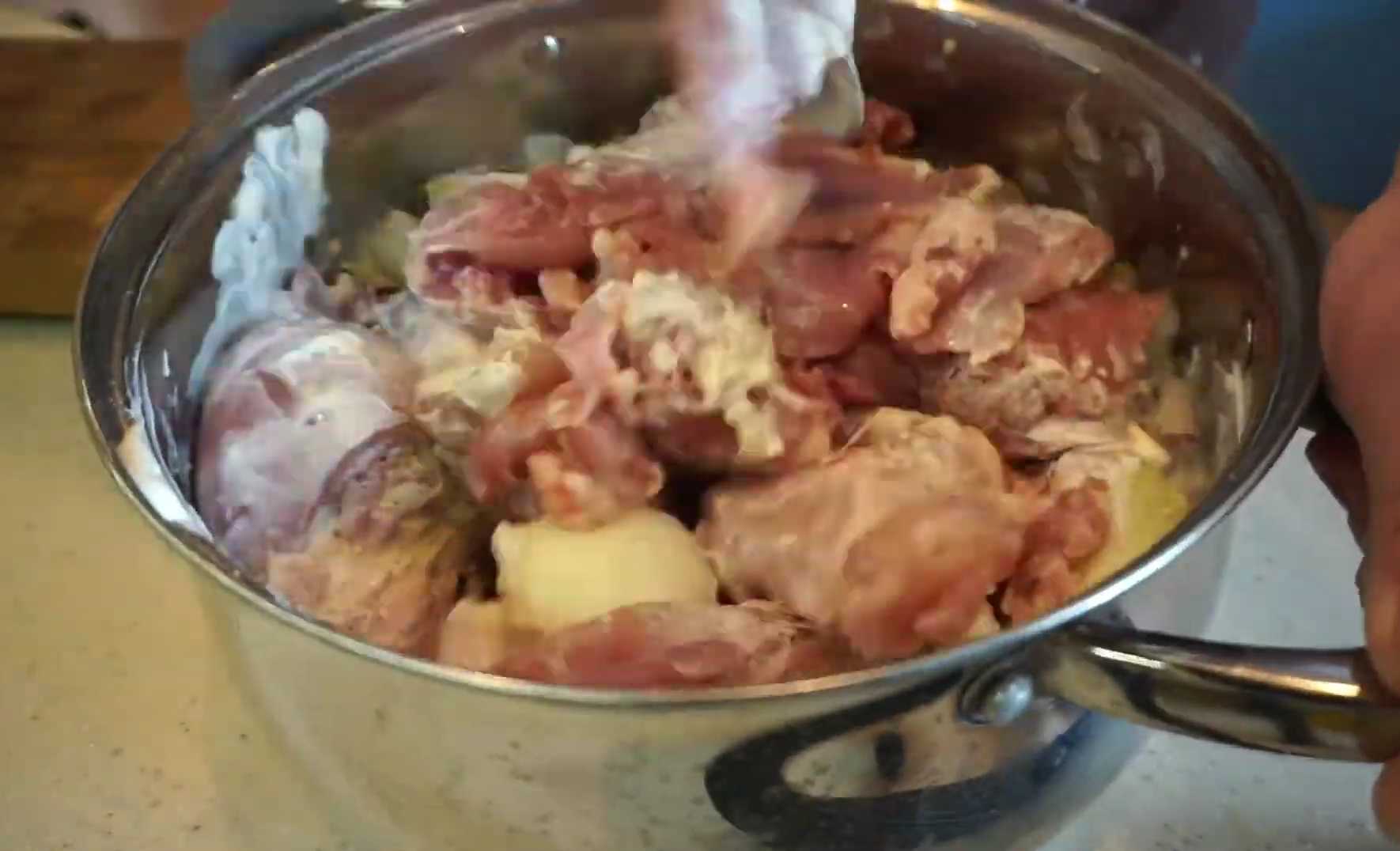 Маринад для шашлыка с майонезом-Шаг 6