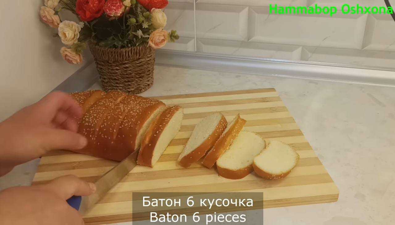 Салат Цезарь с жареной курицей-Шаг 8