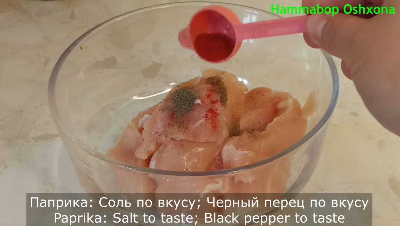 Салат Цезарь с жареной курицей-Шаг 2