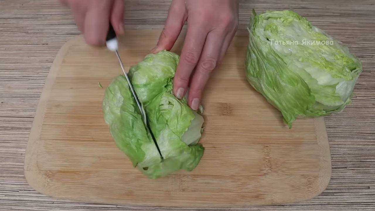 Салат Цезарь с курицей и черри-Шаг 9