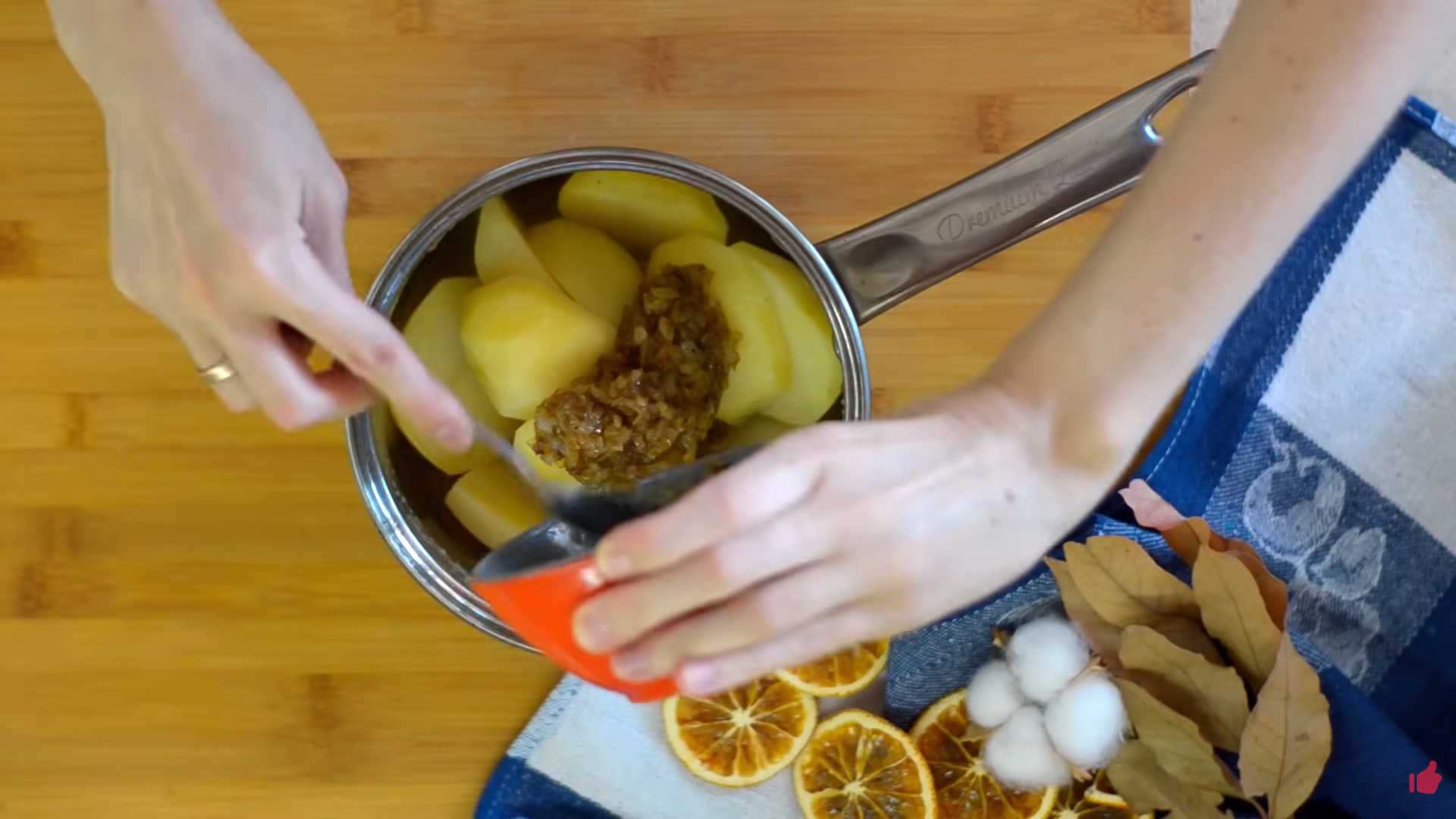 Вареники с картошкой и луком-Шаг 6