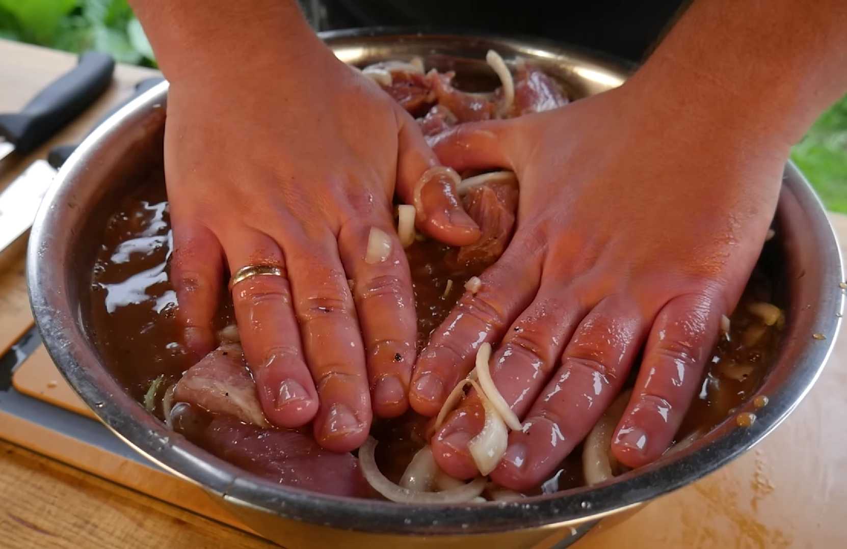 Гранатовый маринад для шашлыка-Шаг 6