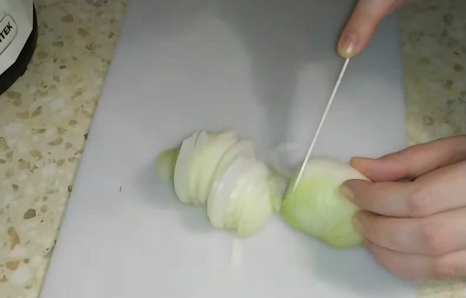 Маринад для шашлыка с киви и сахаром-Шаг 1
