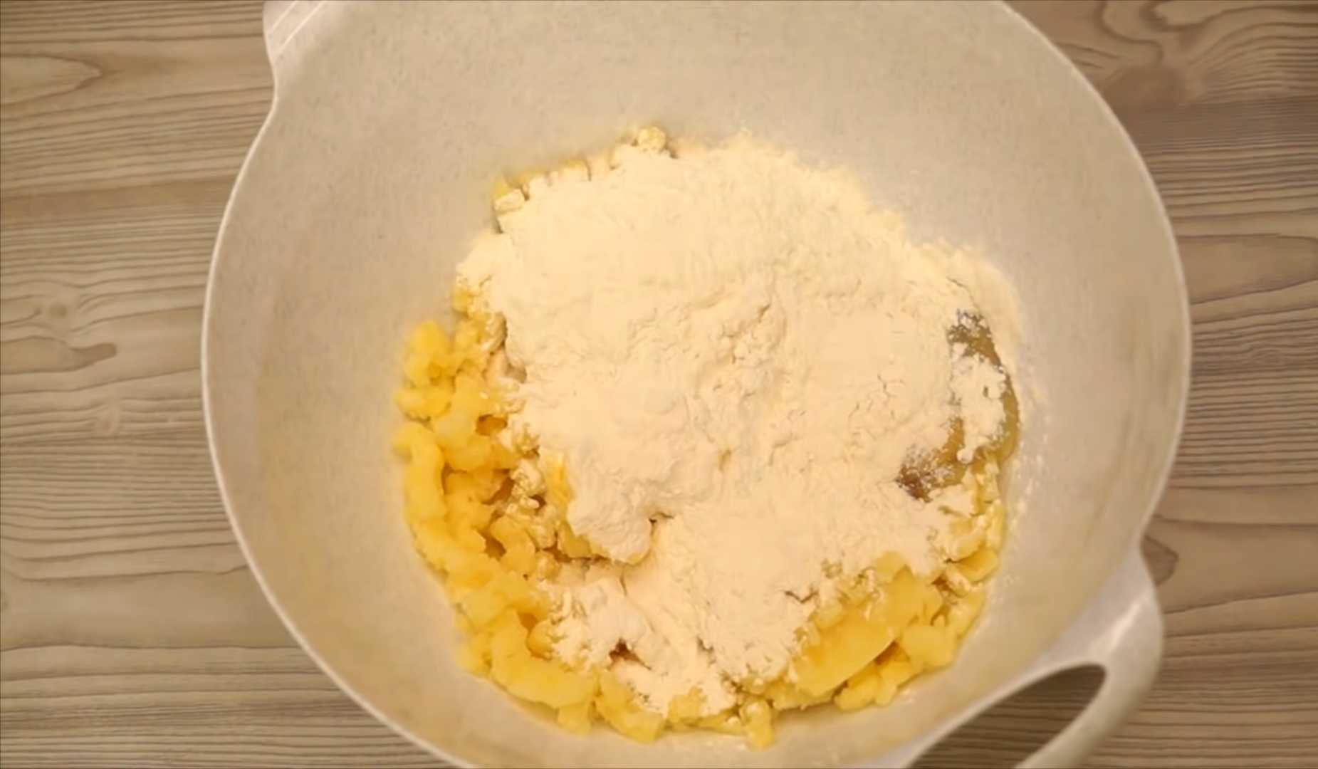 Ленивые вареники с картошкой-Шаг 4