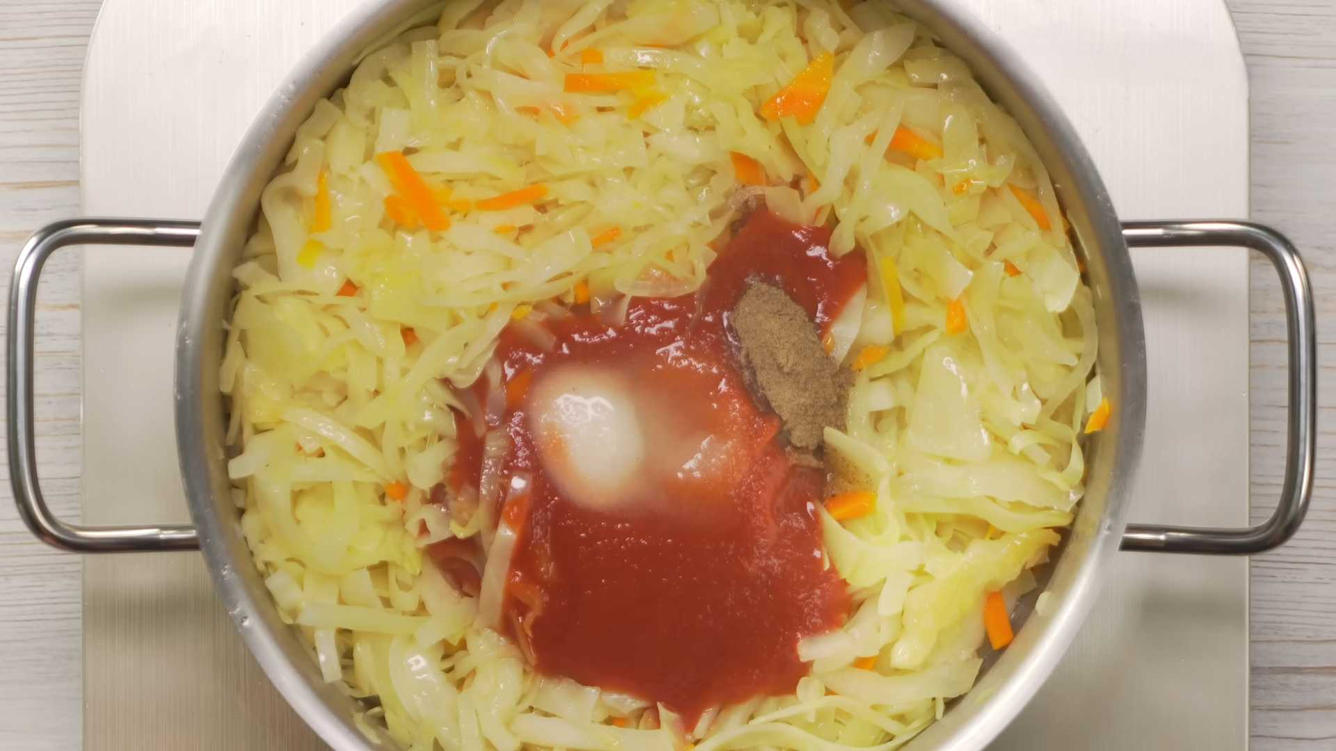Рис с капустой Лаханоризо-Шаг 9