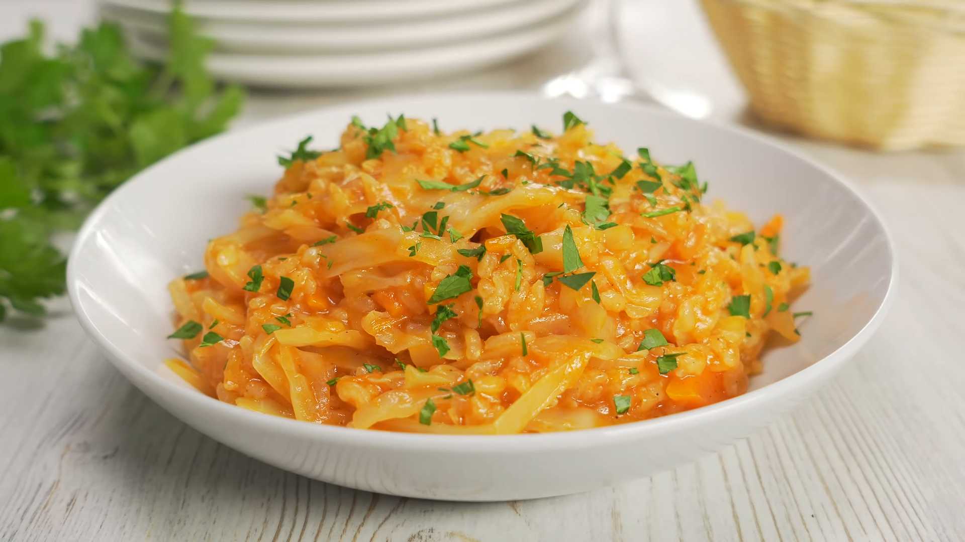Рис с капустой Лаханоризо-Шаг 15