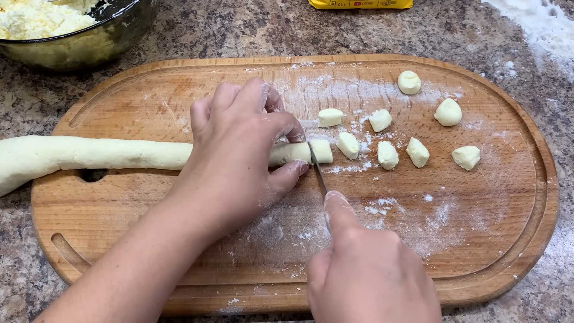Ленивые вареники для малышей-Шаг 6
