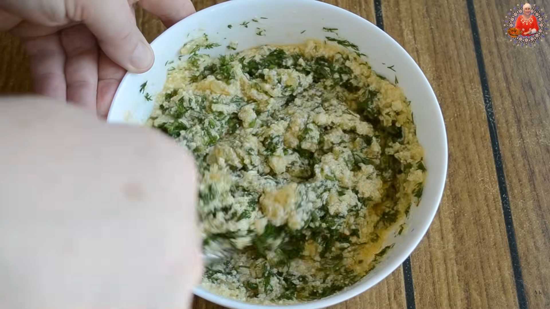 Вареники с творогом и зеленым луком-Шаг 9
