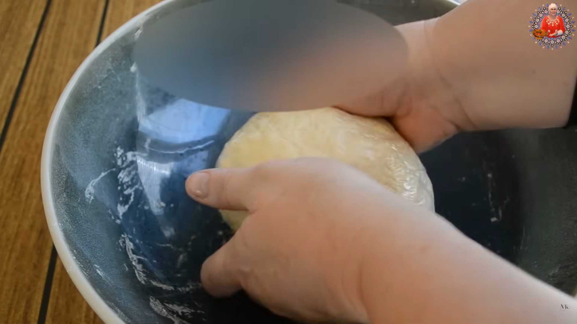 Вареники с творогом и зеленым луком-Шаг 4