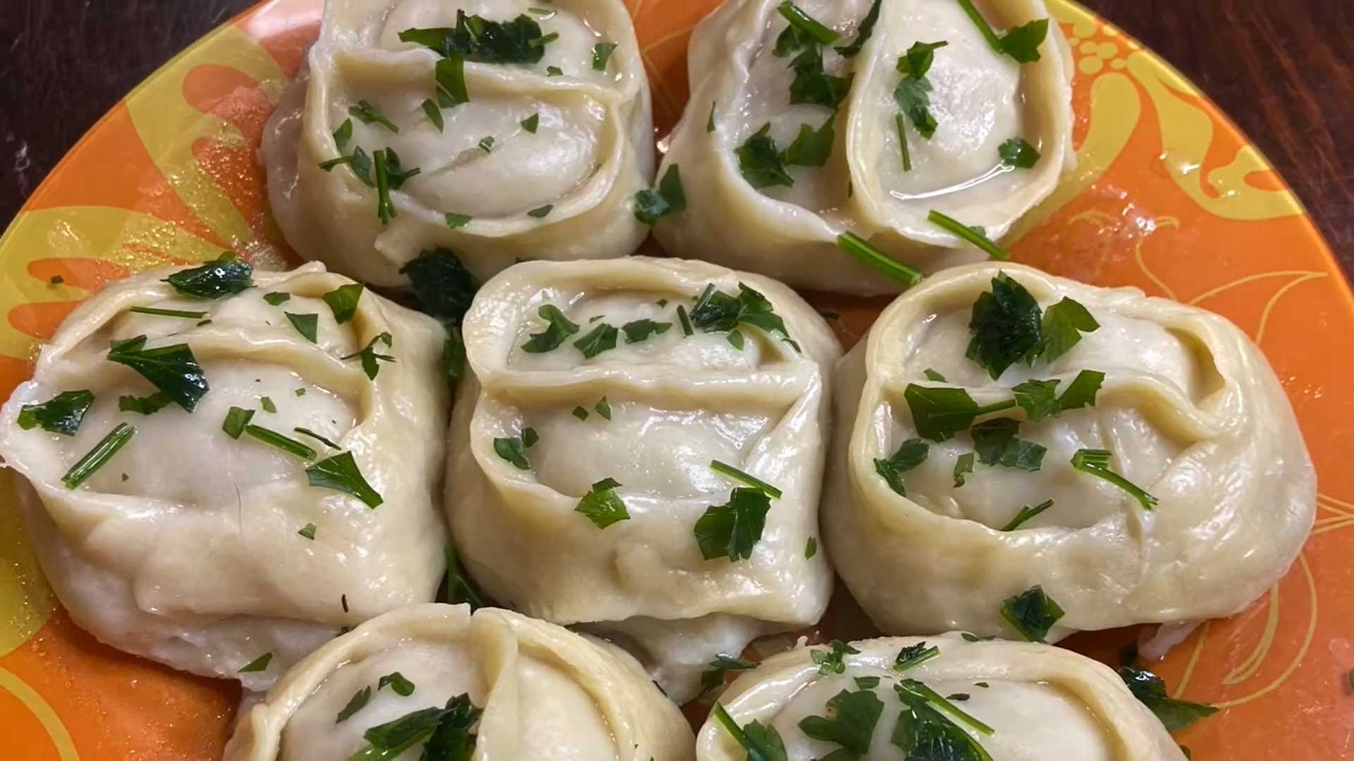 Манты с бараниной-Шаг 8