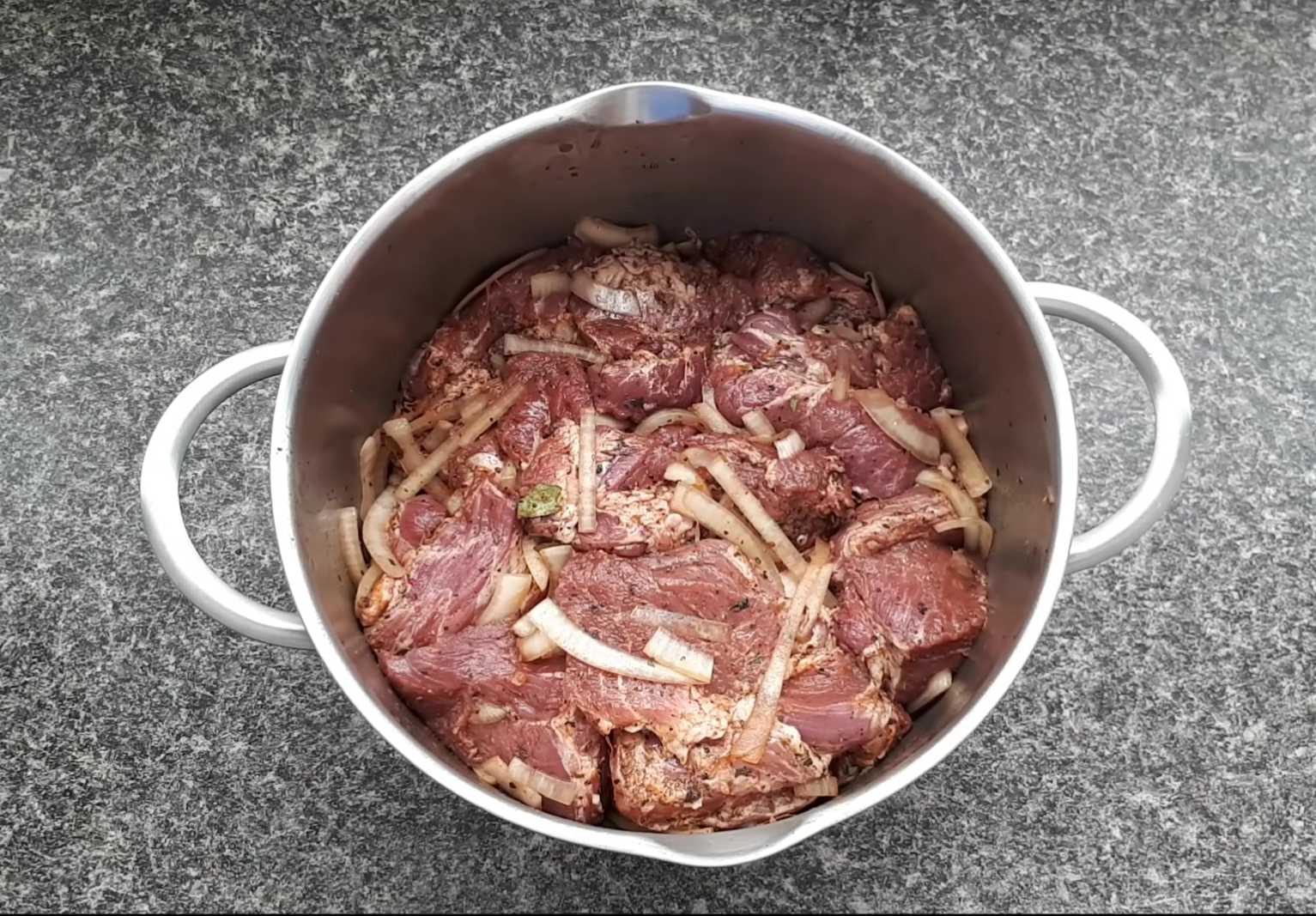 Маринад для шашлыка с красным вином-Шаг 8