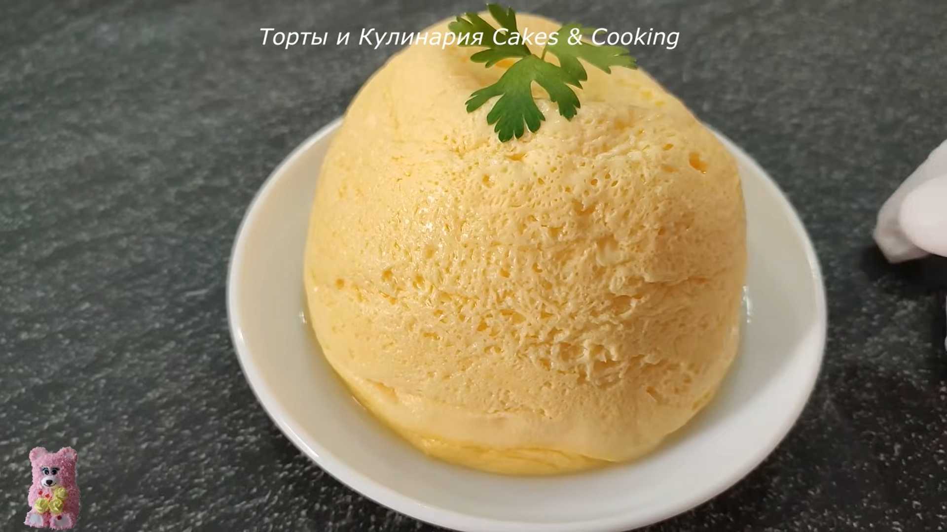 Пышный омлет в микроволновке-Шаг 6