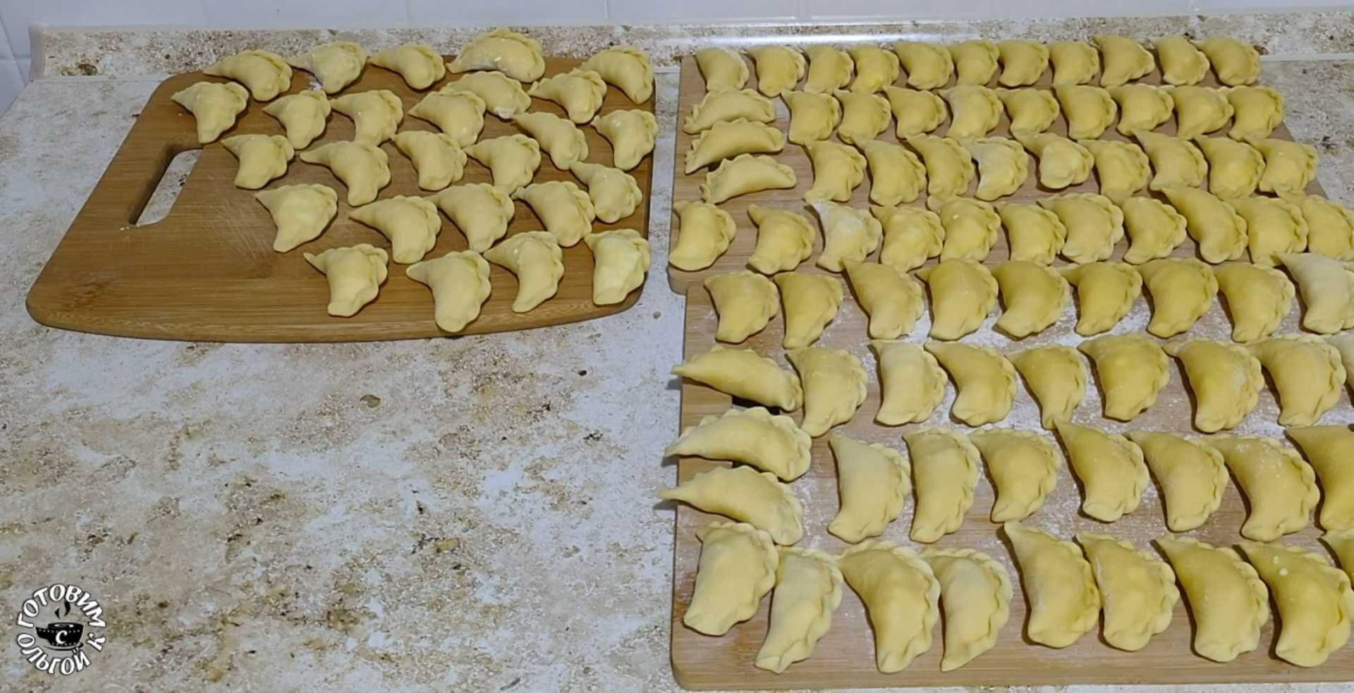 Вареники с адыгейским сыром-Шаг 11