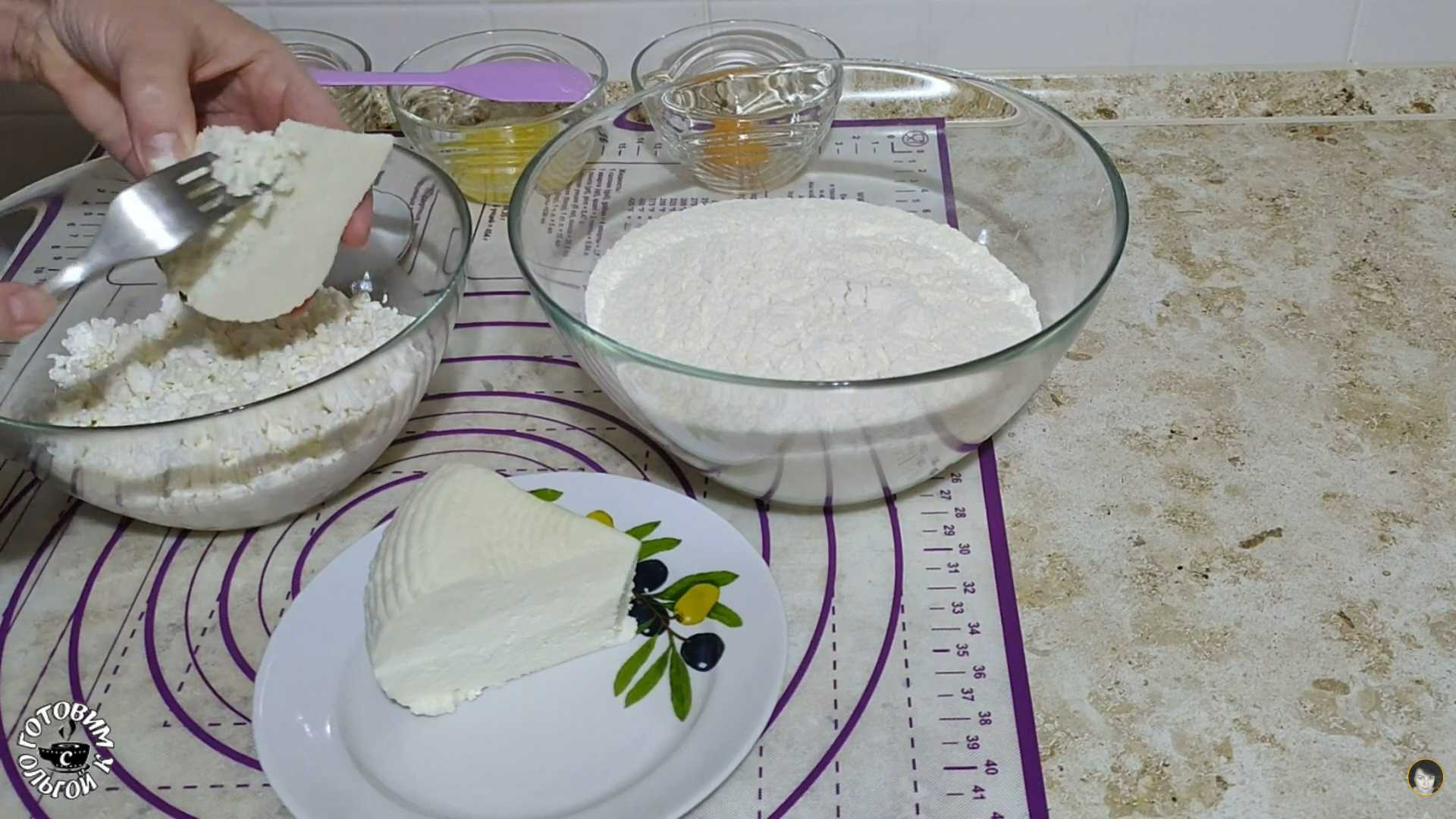 Вареники с адыгейским сыром-Шаг 1