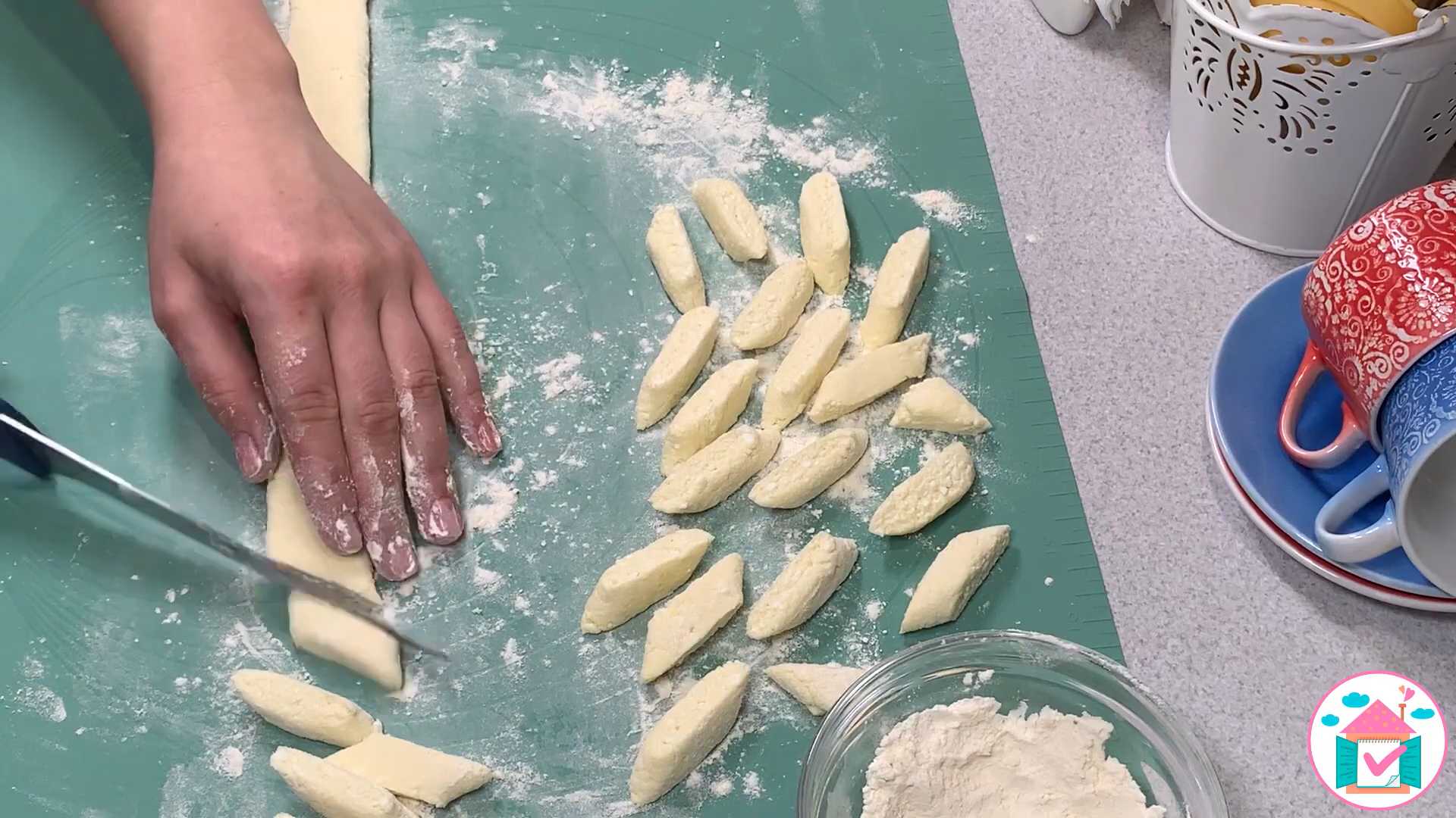 Ленивые вареники из творога с манкой-Шаг 5