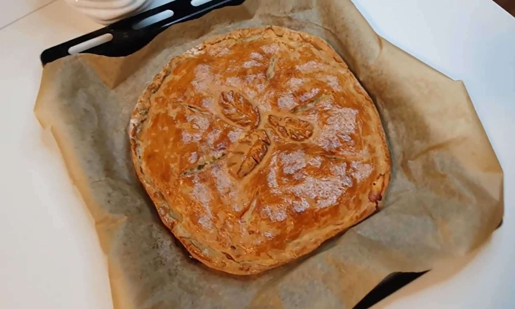 Пирог без глютена с курицей и картофелем — Шаг 11