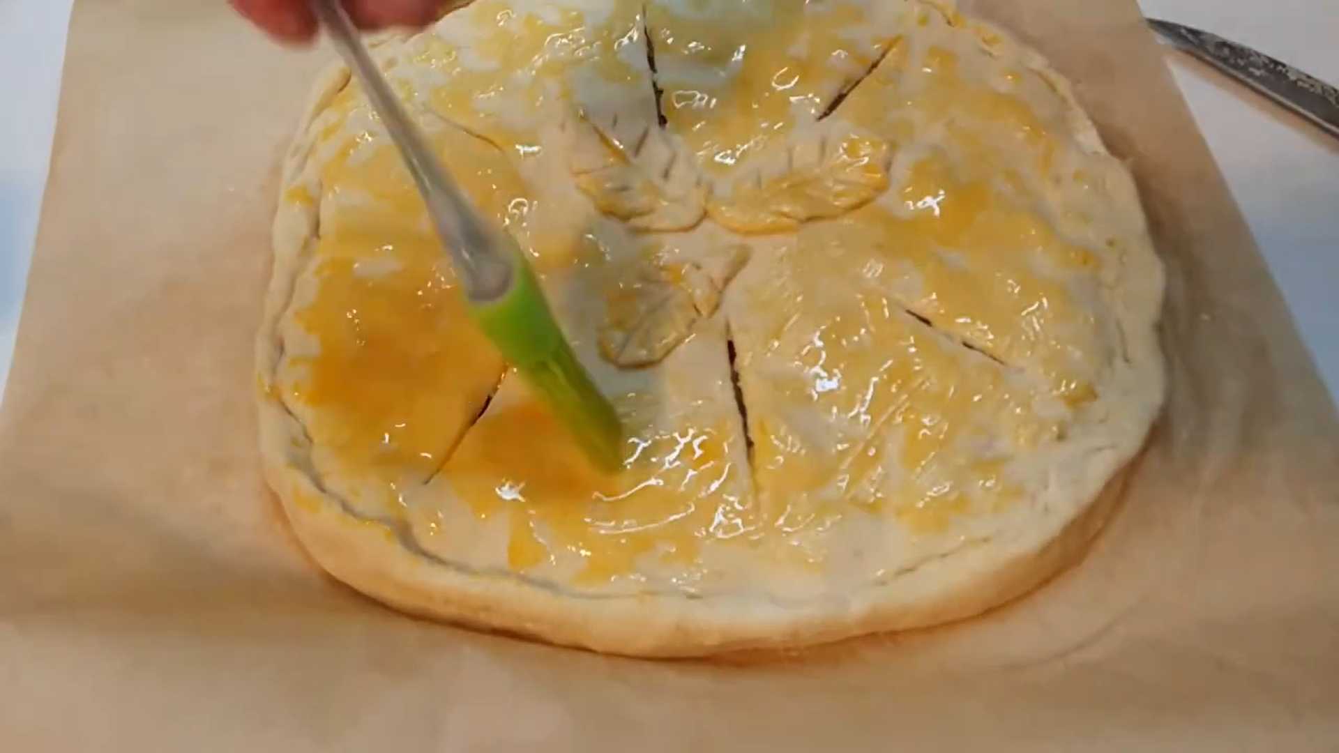 Пирог без глютена с курицей и картофелем — Шаг 10