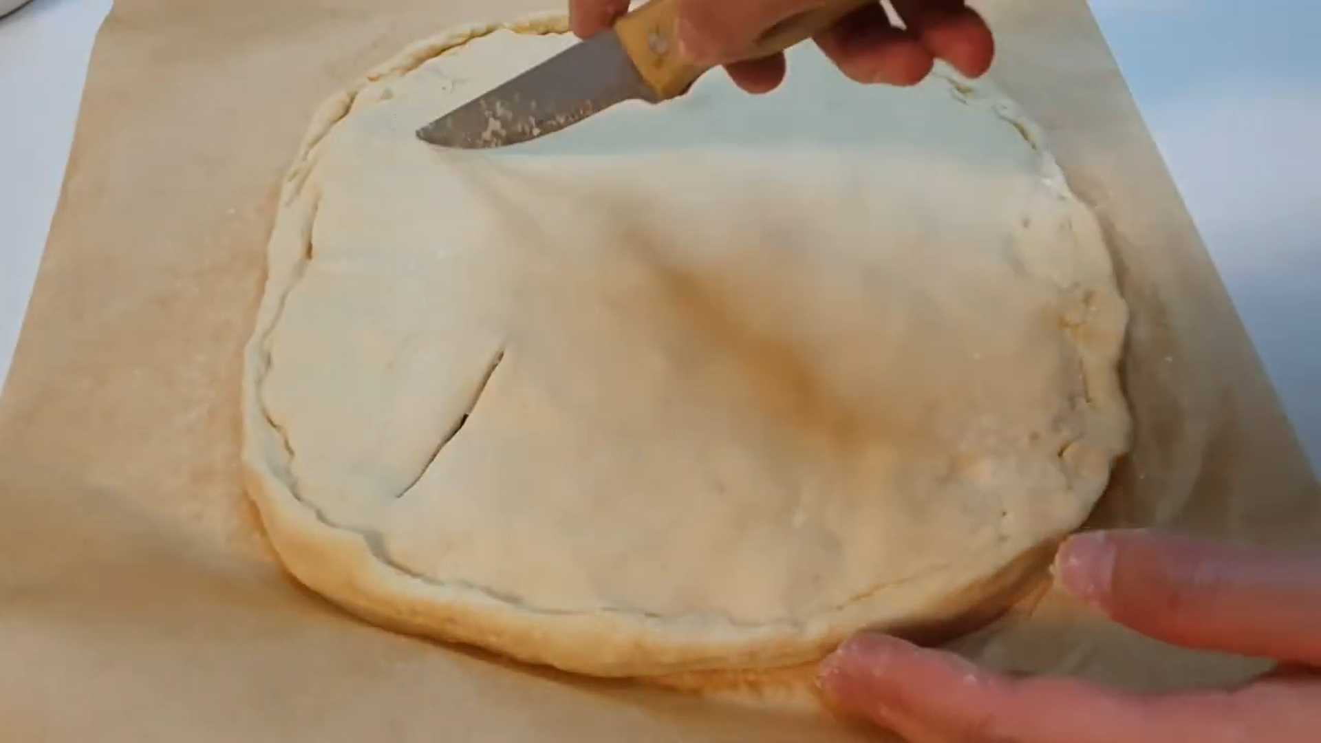 Пирог без глютена с курицей и картофелем — Шаг 9