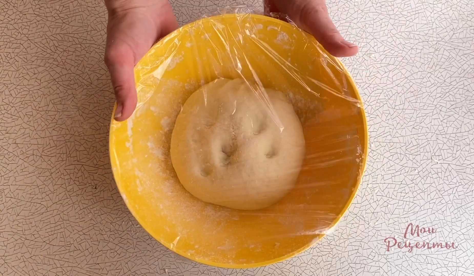 Заварное тесто на вареники с картошкой-Шаг 4