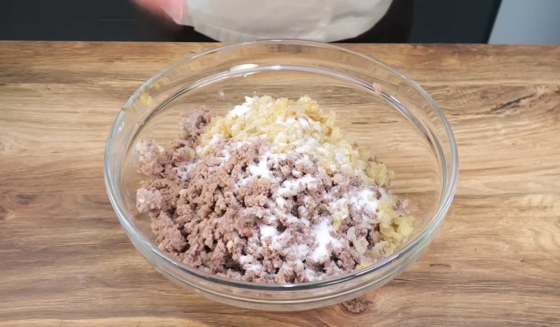 Сытные домашние вареники с мясом-Шаг 8