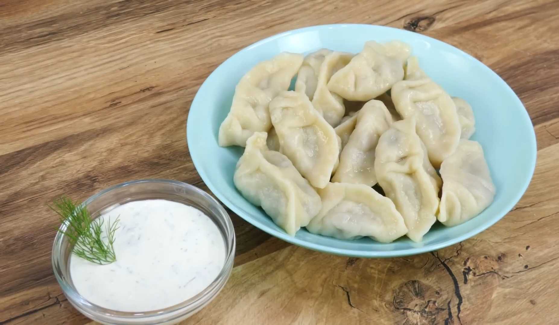Сытные домашние вареники с мясом-Шаг 13
