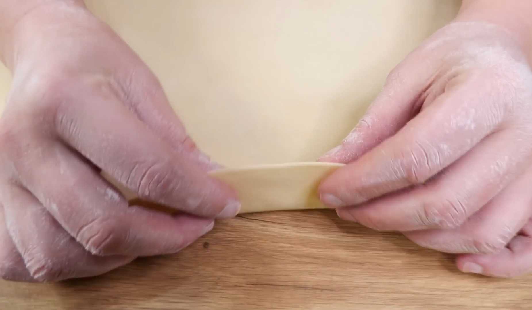 Сытные домашние вареники с мясом-Шаг 9