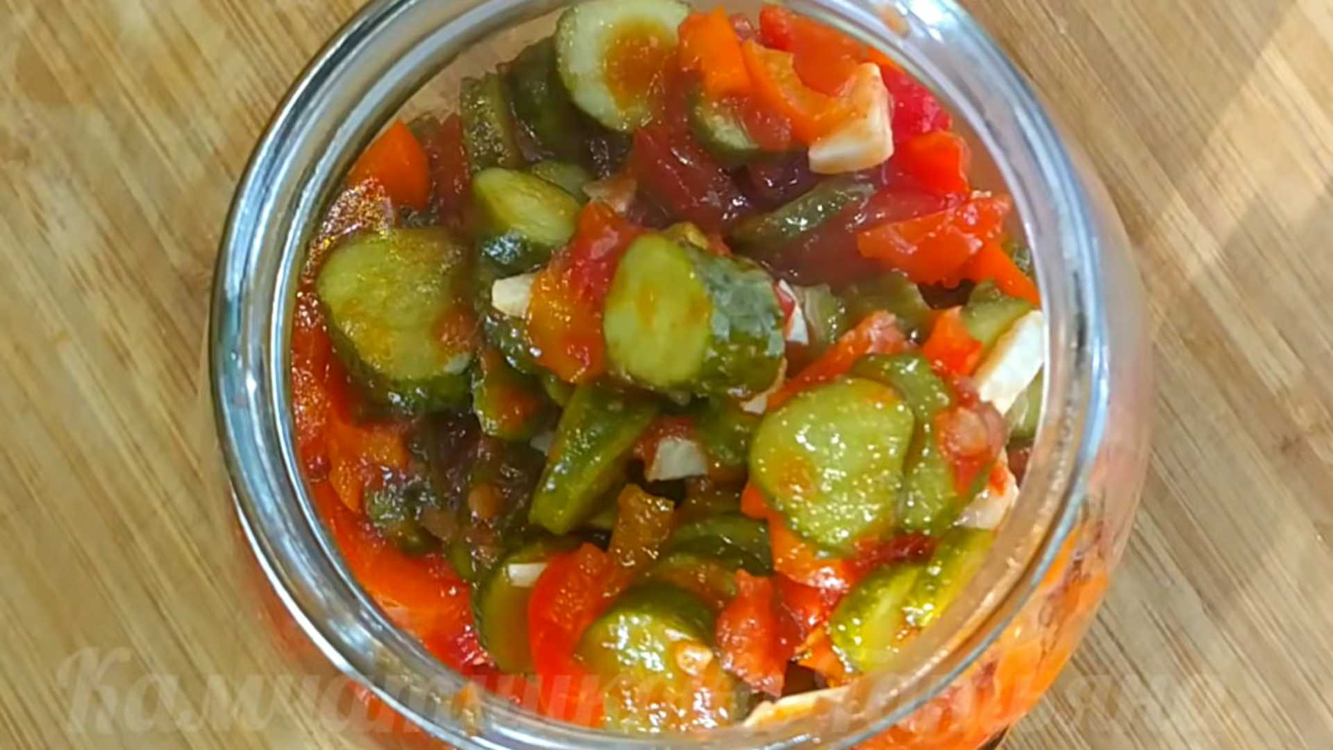 Рецепт лечо из огурцов-Шаг 10