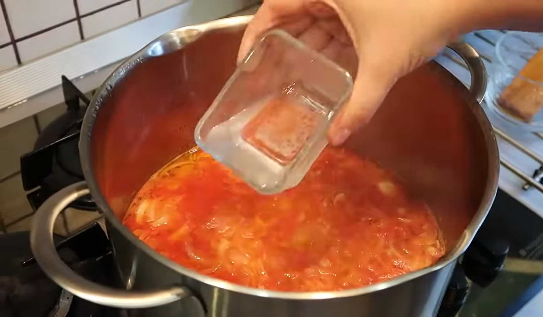 Лечо с луком на зиму-Шаг 7