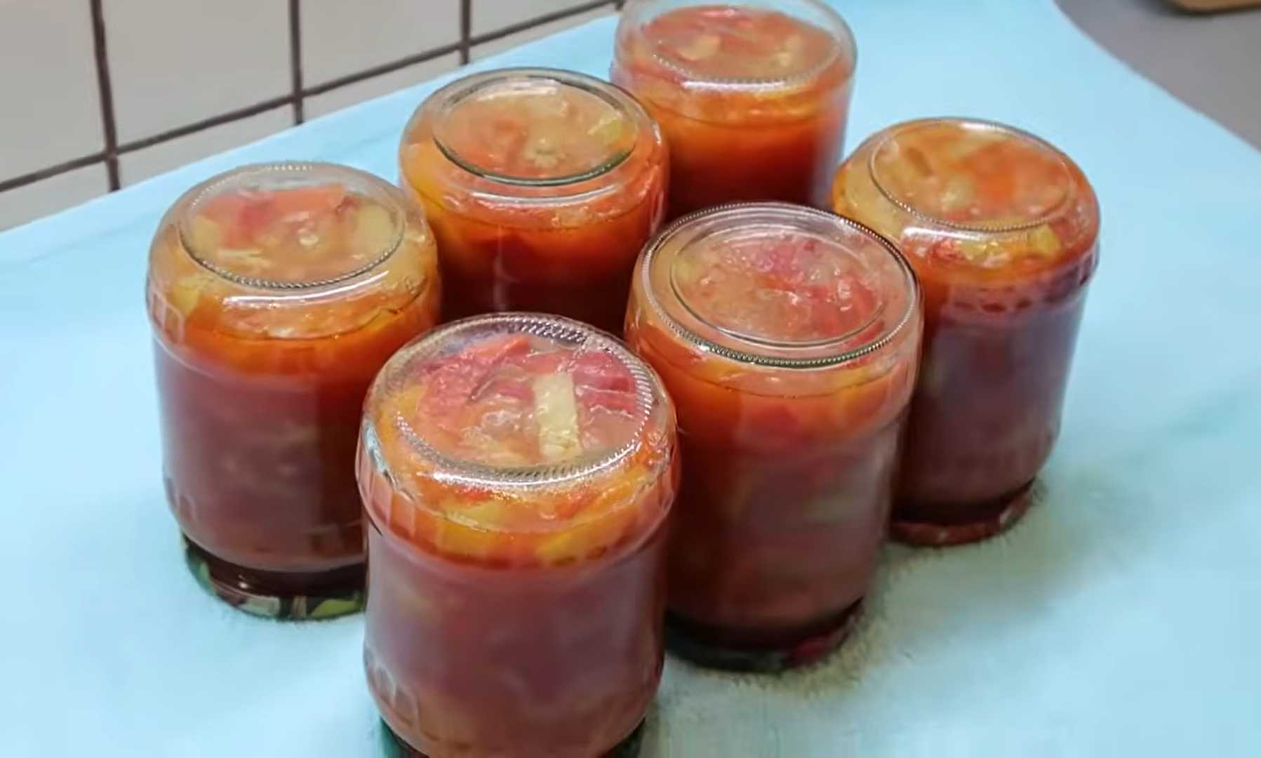 Лечо с луком на зиму-Шаг 10