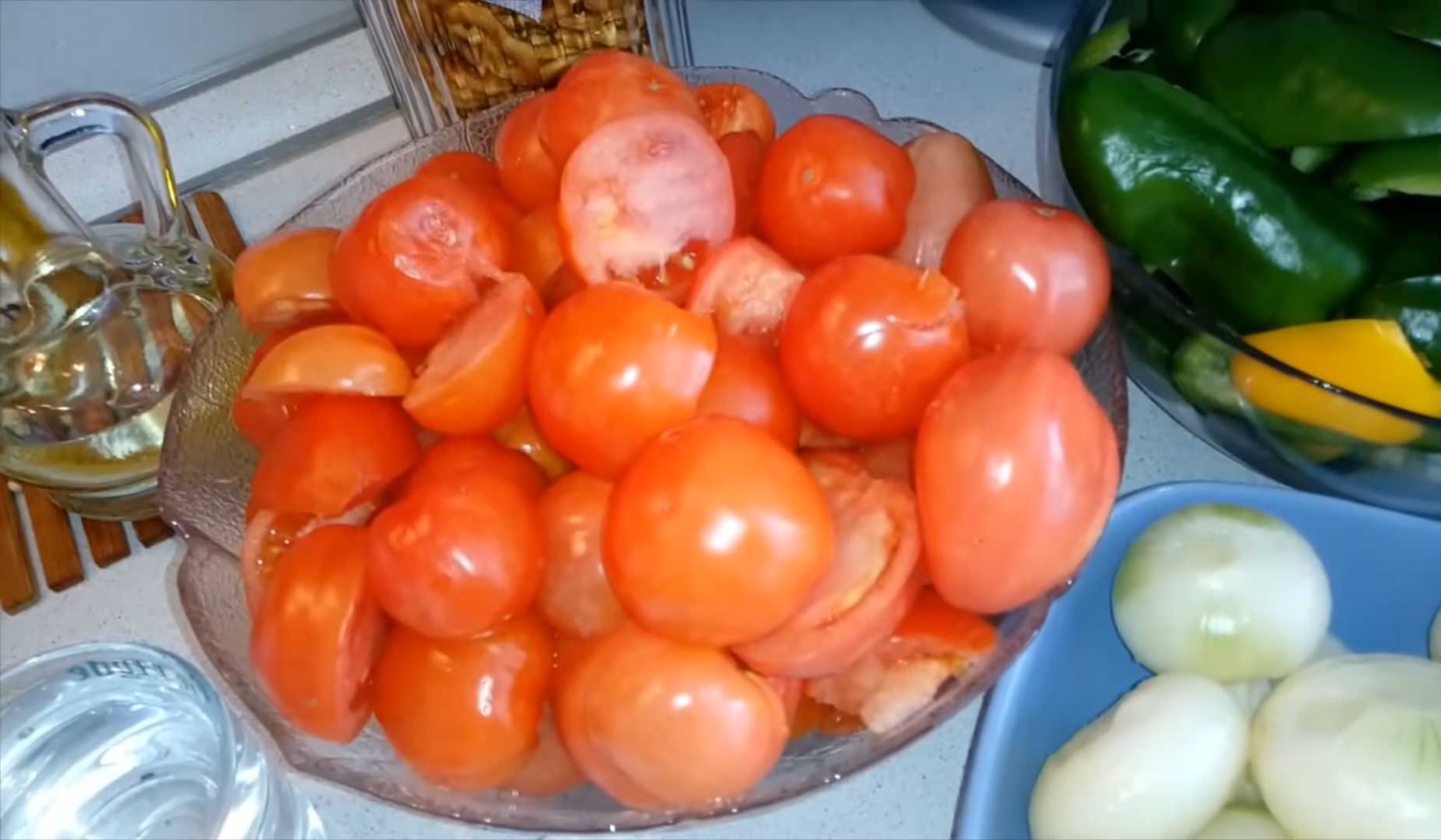 Рецепт лечо из зеленого перца-Шаг 1