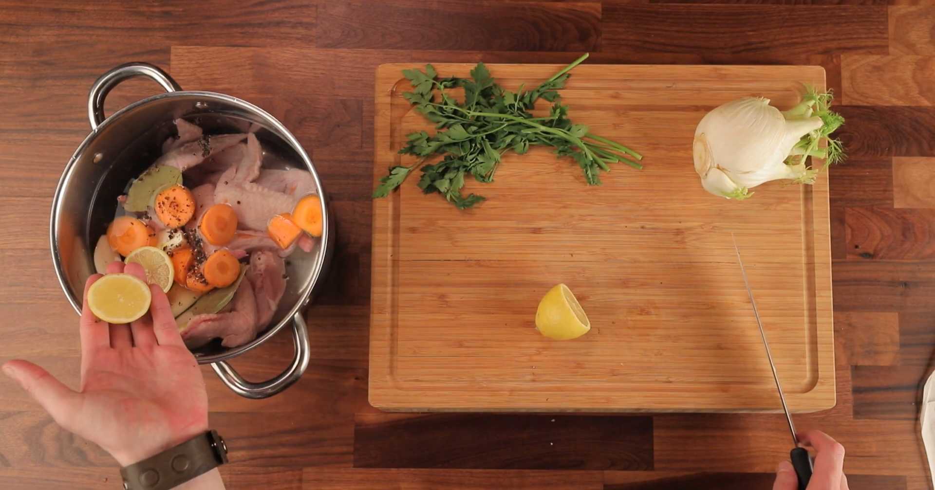 Ароматный куриный бульон-Шаг 6