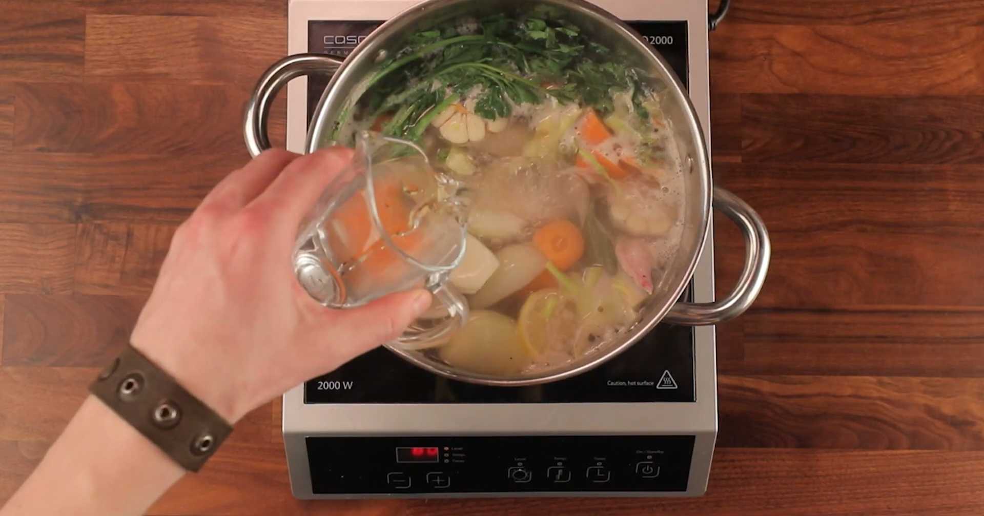 Ароматный куриный бульон-Шаг 9