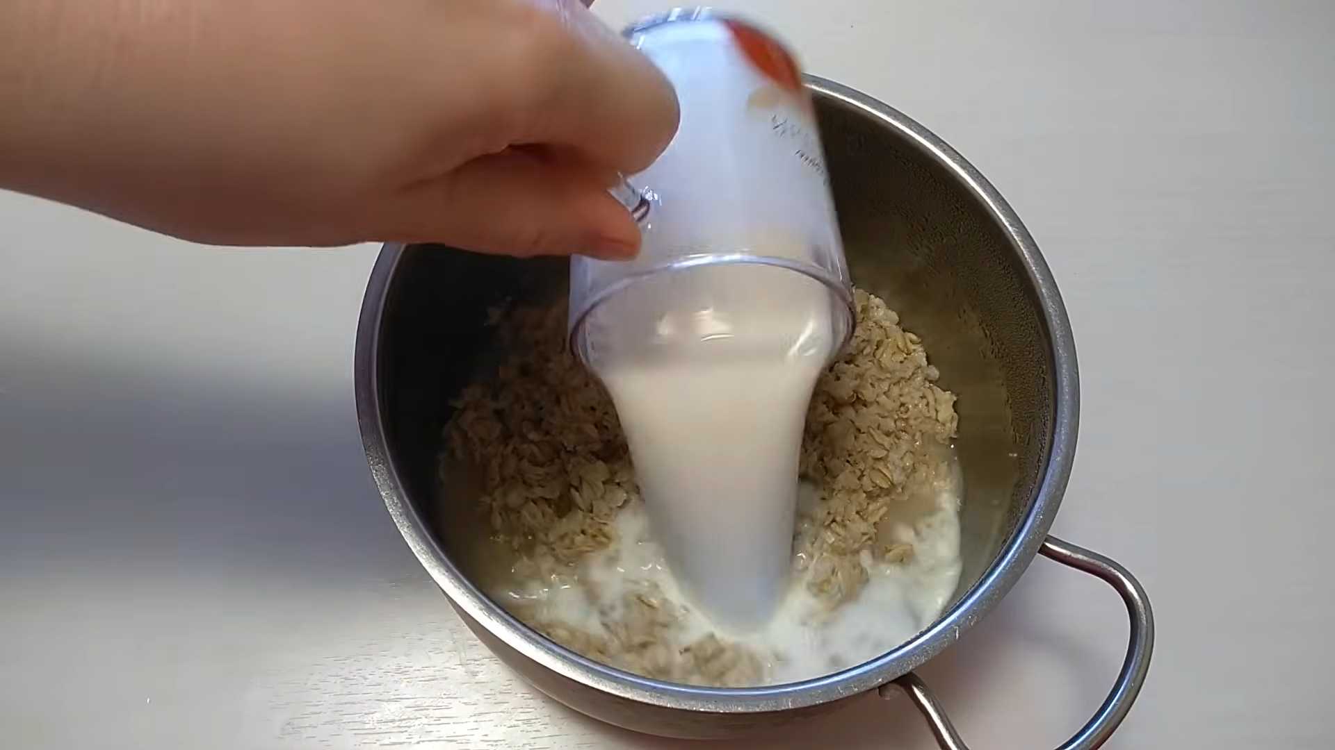 Овсяная каша на молоке-Шаг 4