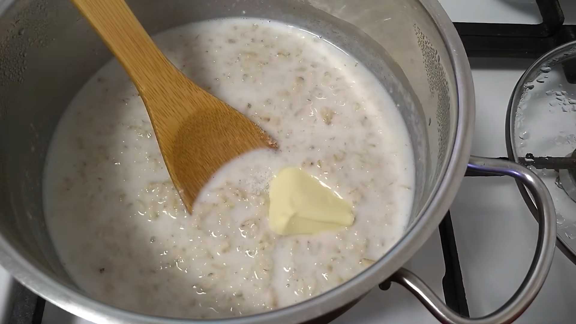 Овсяная каша на молоке-Шаг 5