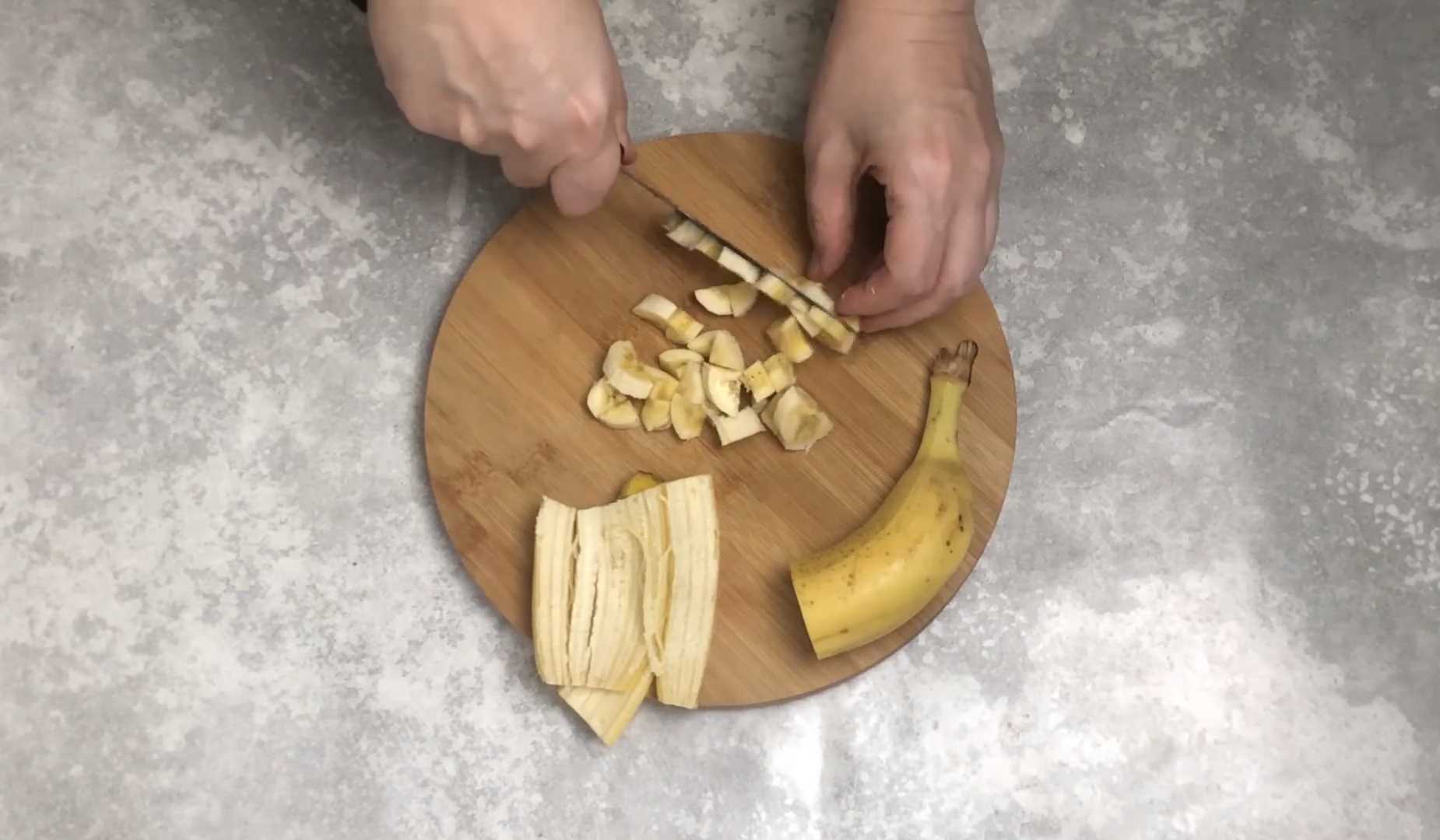 Овсяная каша с бананом-Шаг 3