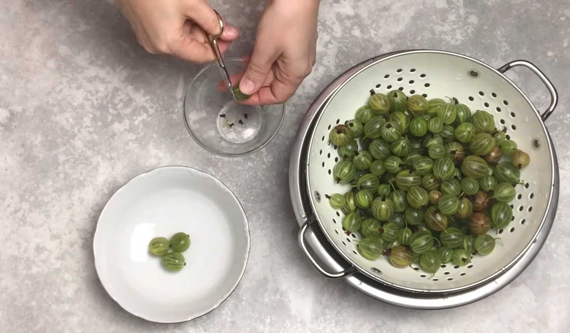 Царское варенье из крыжовника-Шаг 2