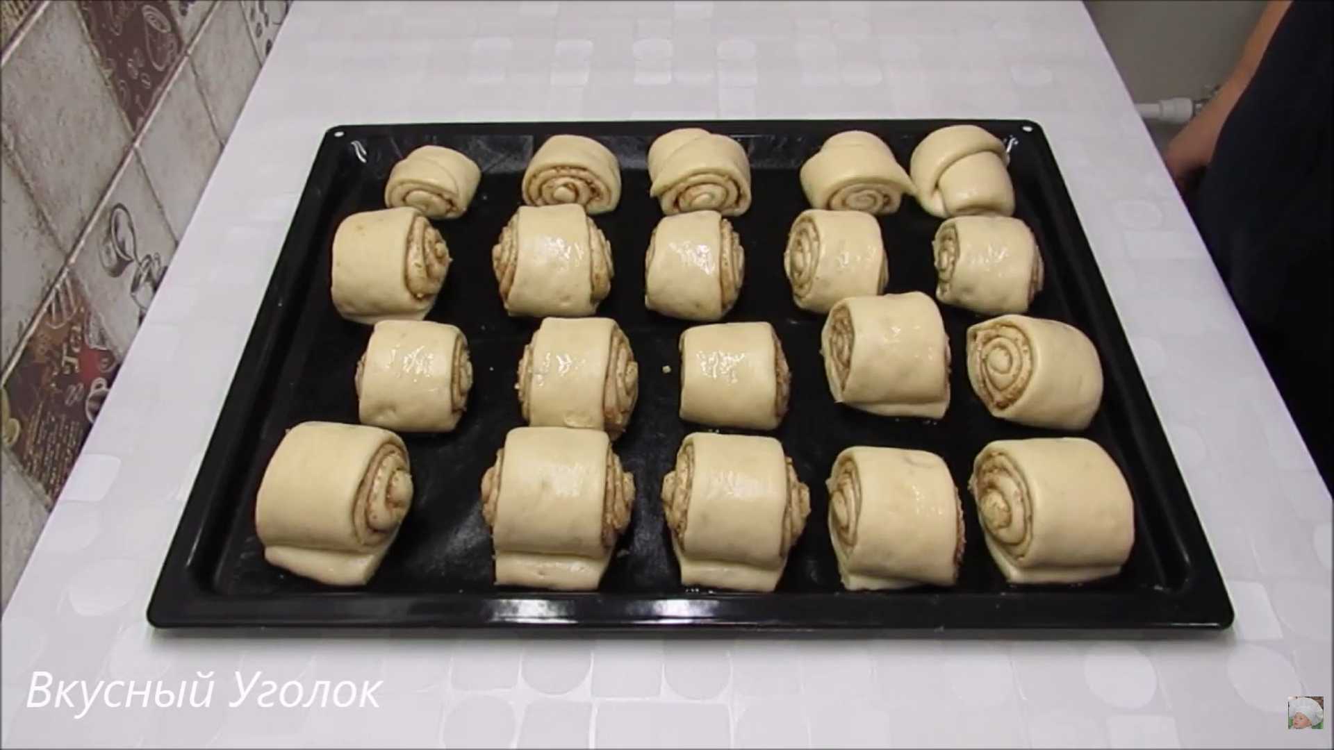 Постные булочки с корицей и сахаром-Шаг 10
