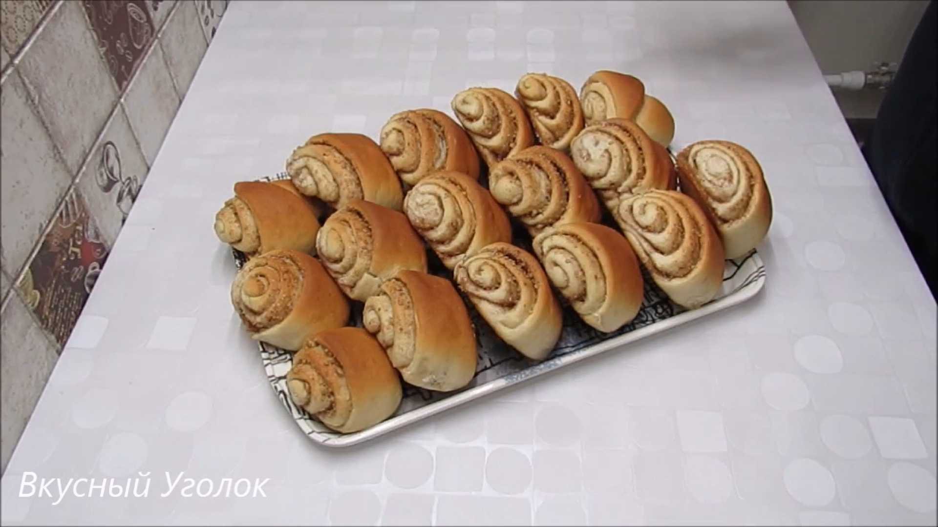 Постные булочки с корицей и сахаром-Шаг 11