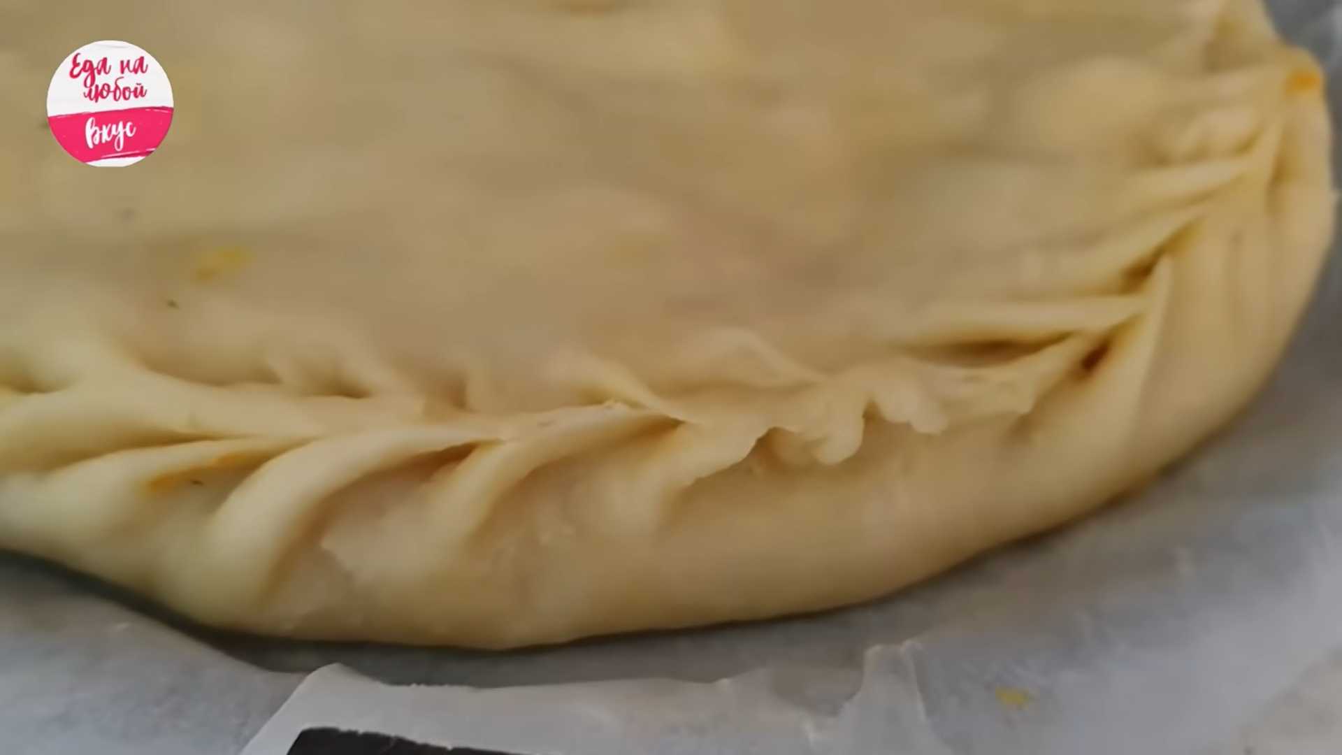 Постный заливной пирог с капустой-Шаг 10