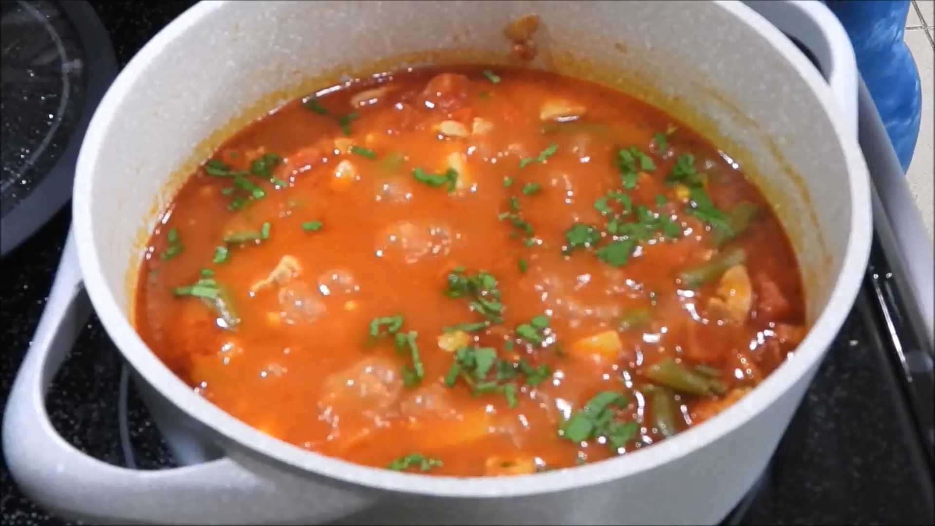 Мексиканский суп с фасолью и кукурузой-Шаг 5