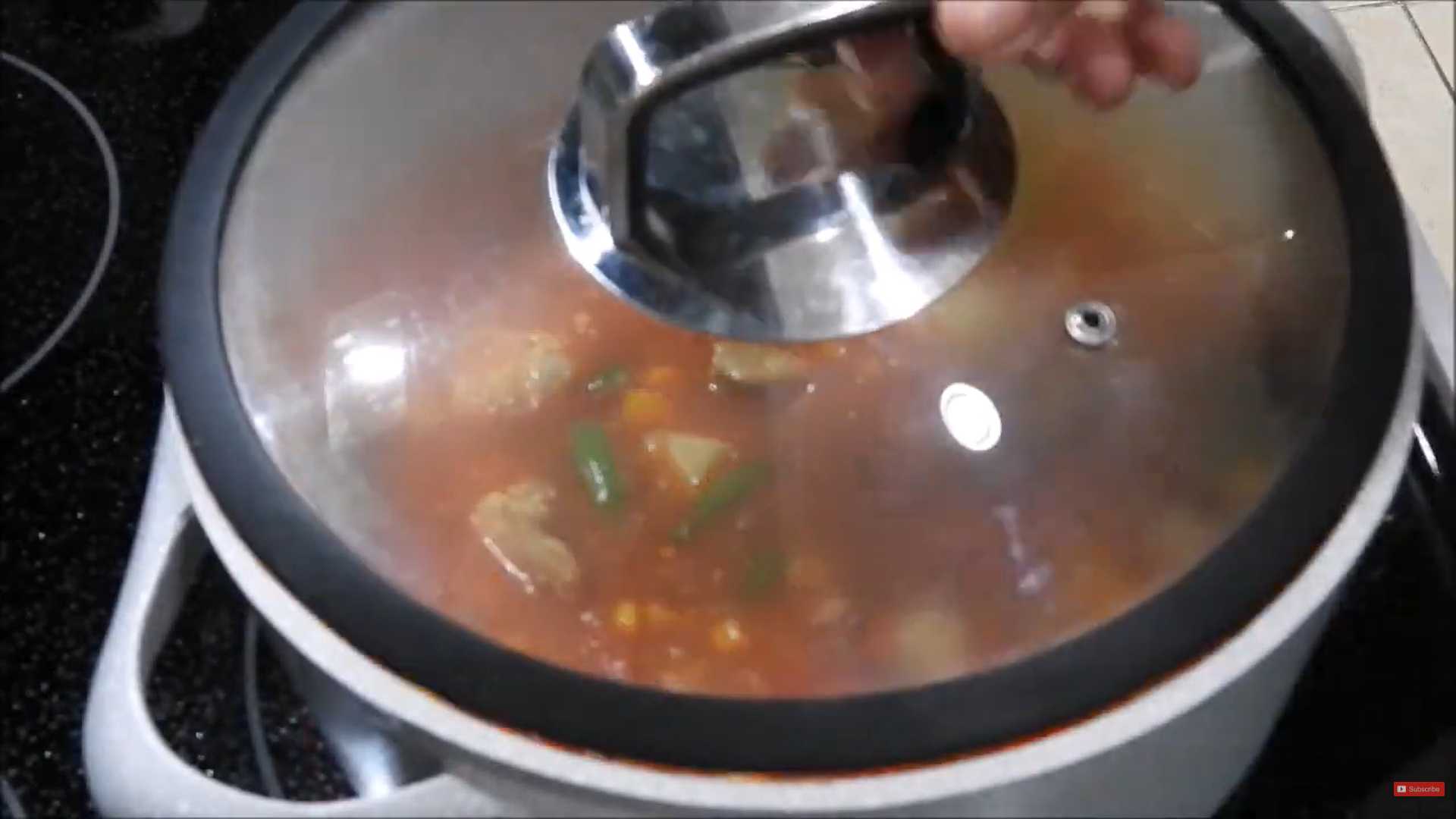 Мексиканский суп с фасолью и кукурузой-Шаг 4