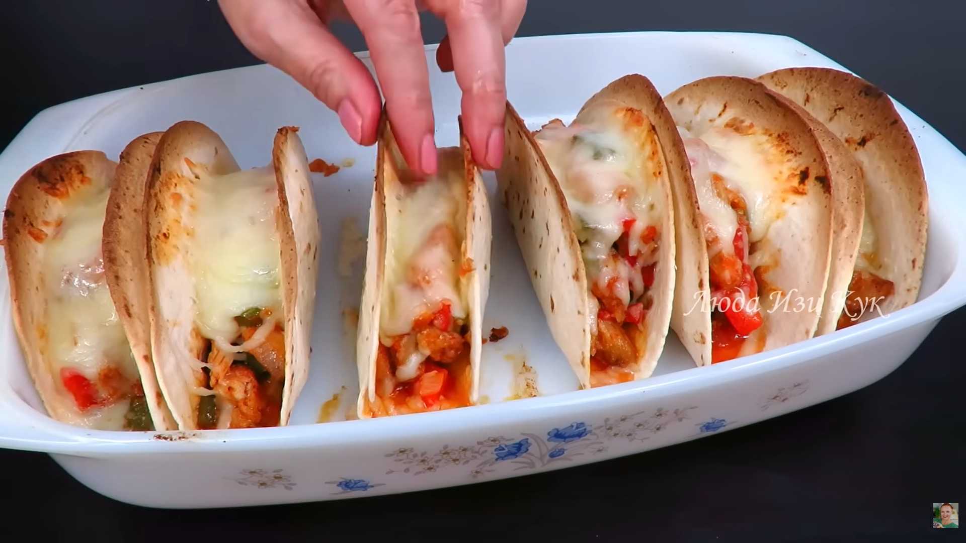 Рецепт мексиканского тако с курицей в домашних условиях-Шаг 8