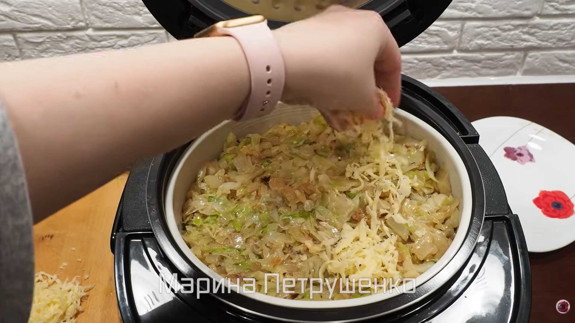 Запеканка из фарша в мультиварке-Шаг 7