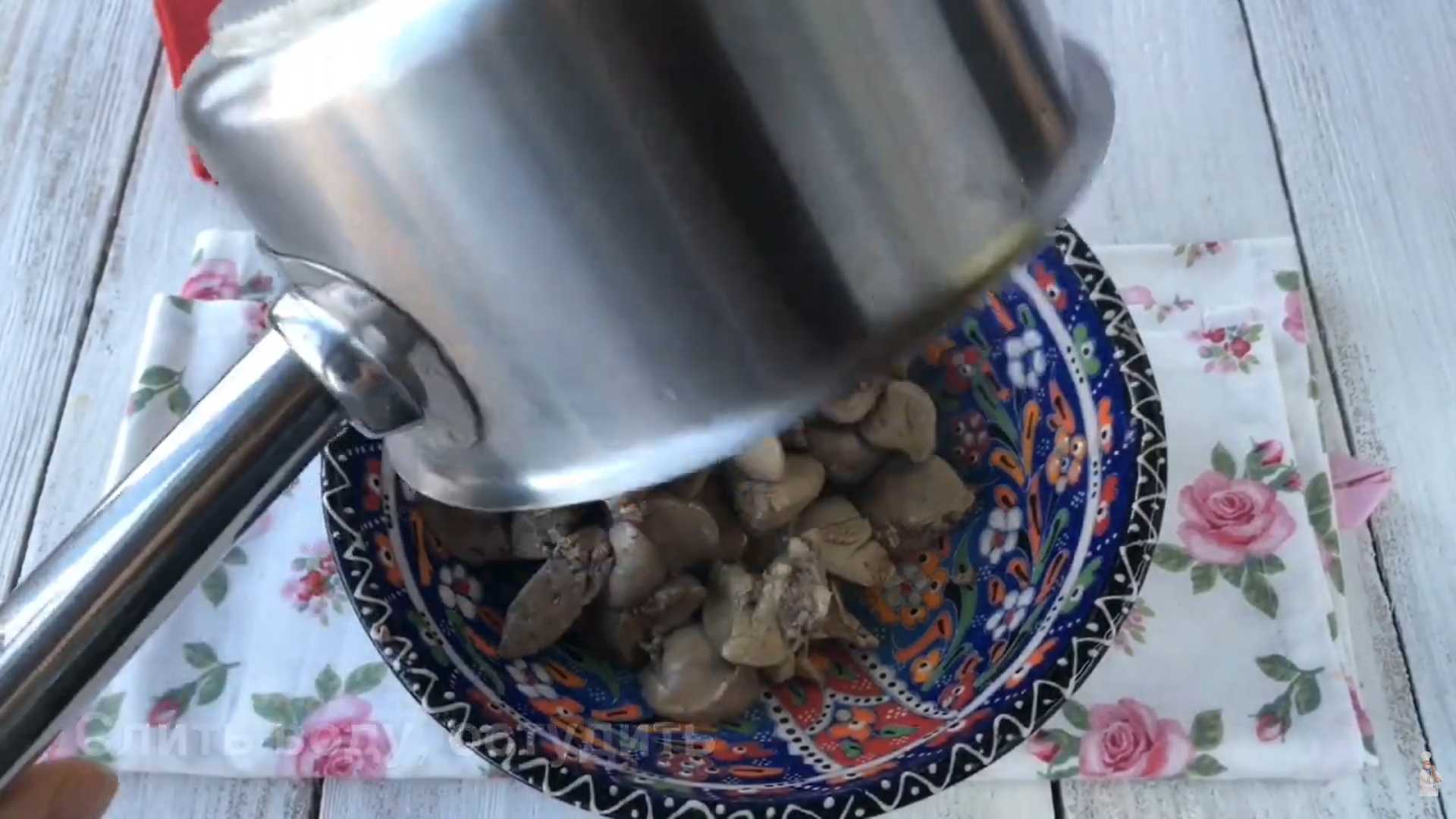 Румынский дроб из куриной печени-Шаг 2