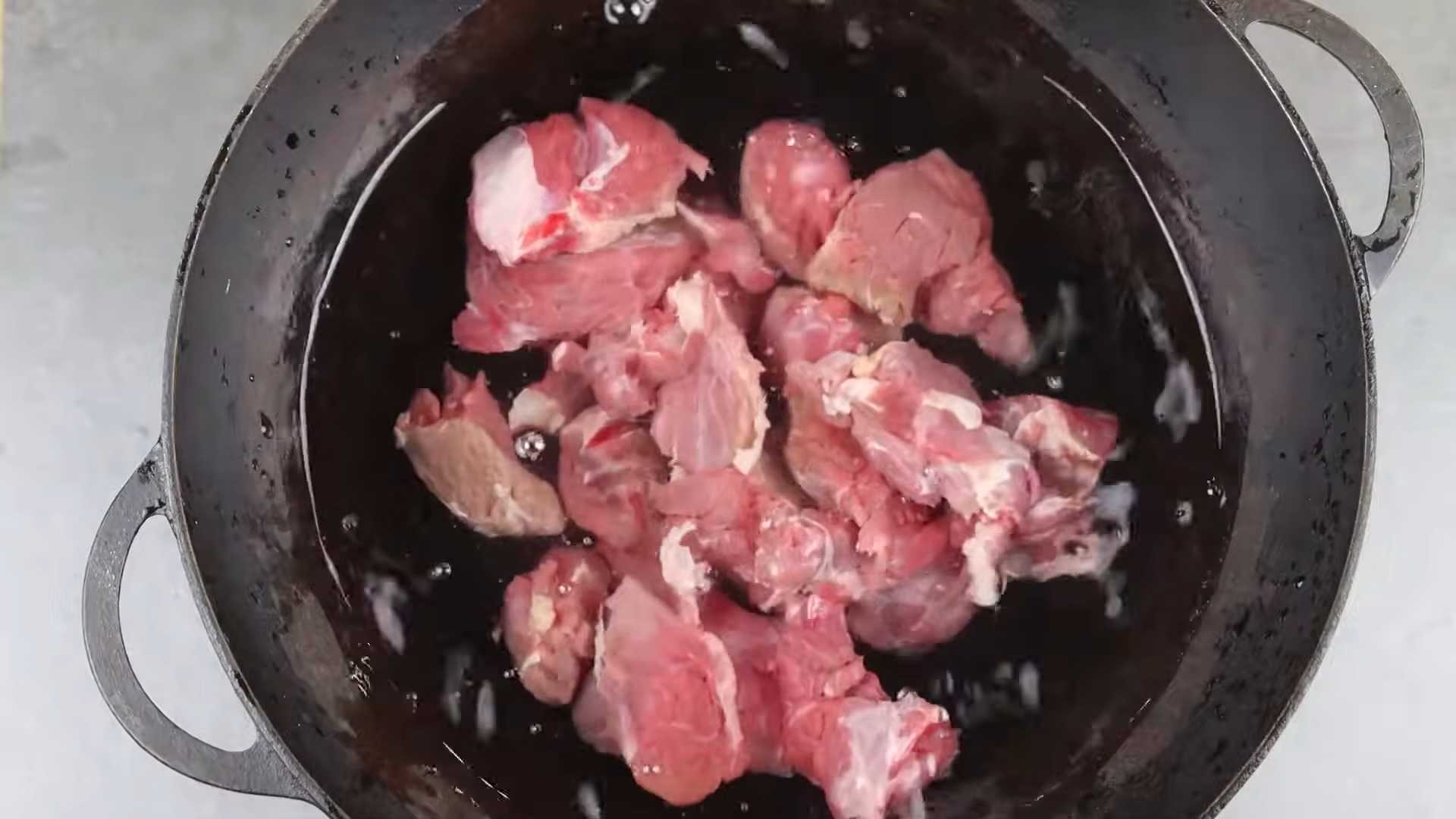Шурпа из говядины в казане-Шаг 2