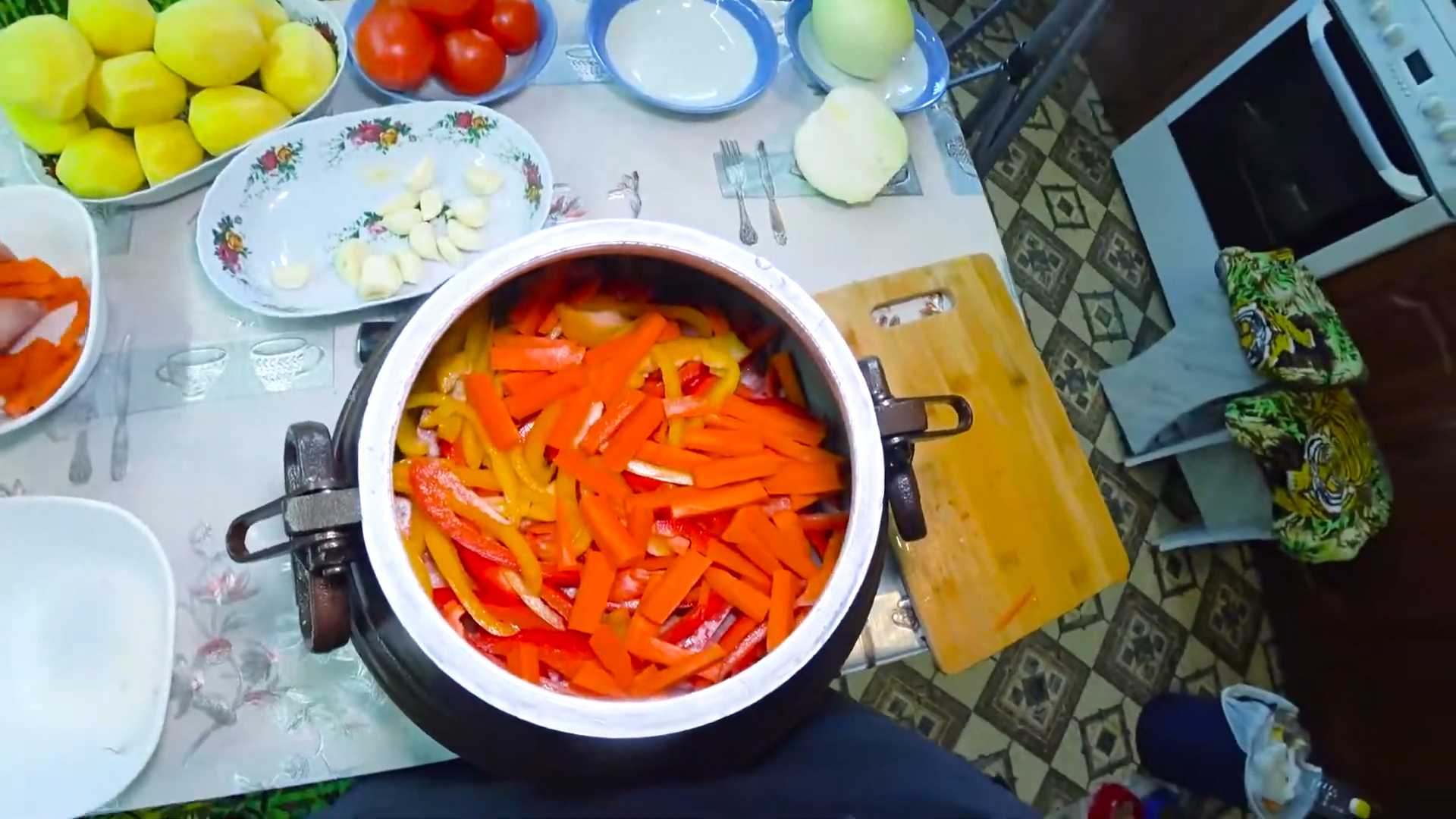 Шурпа из свинины в афганском казане-Шаг 7