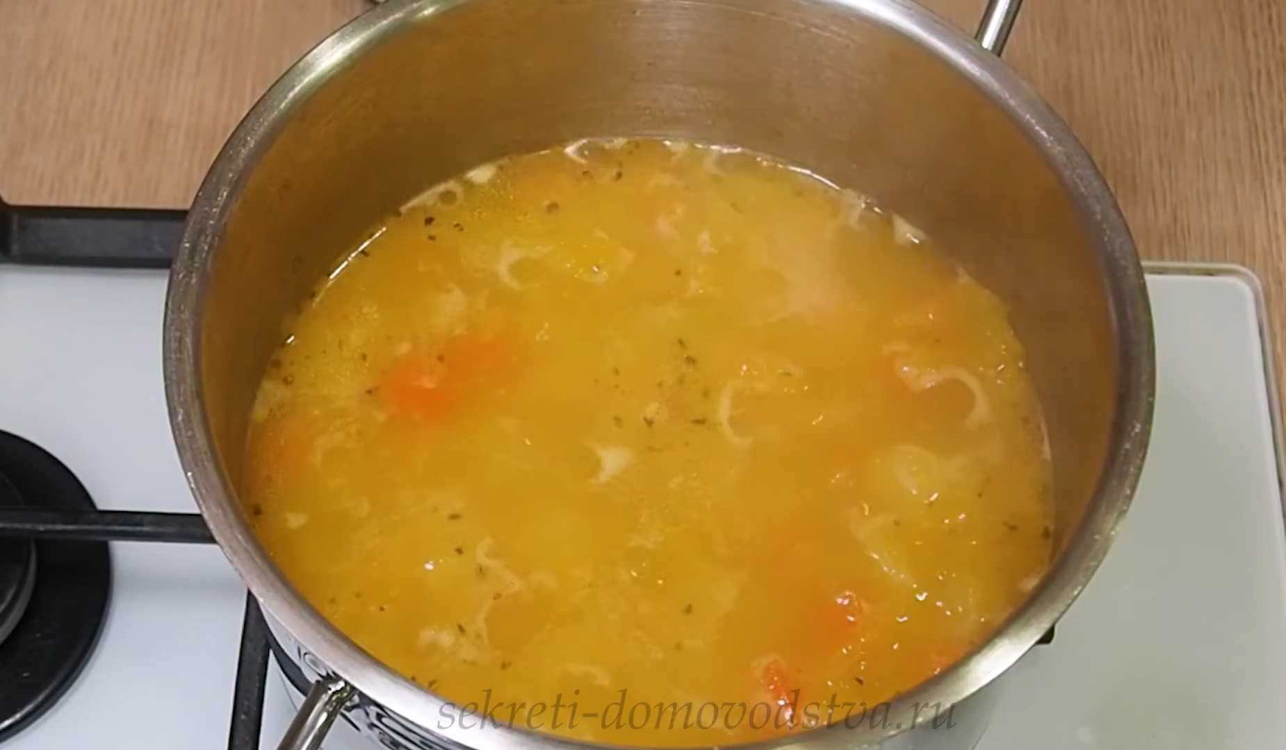 Тыквенный суп с плавленым сыром-Шаг 7